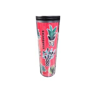 Starbucks Christmas Cactus Coffee Travel Tumbler